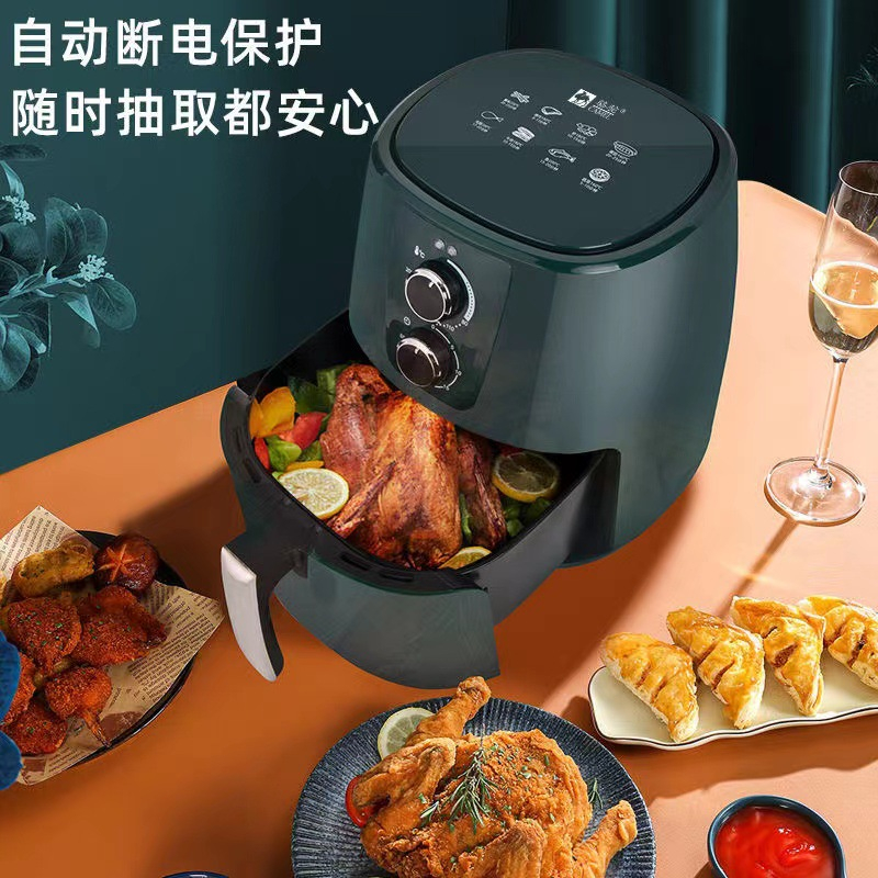 Nồi Chiên Không Dầu KAW, Nồi Chiên Đa Năng Công Suất Lớn 1500W 6L 7L 8L - Hàng chính hãng, Bảo Hành 12 Tháng
