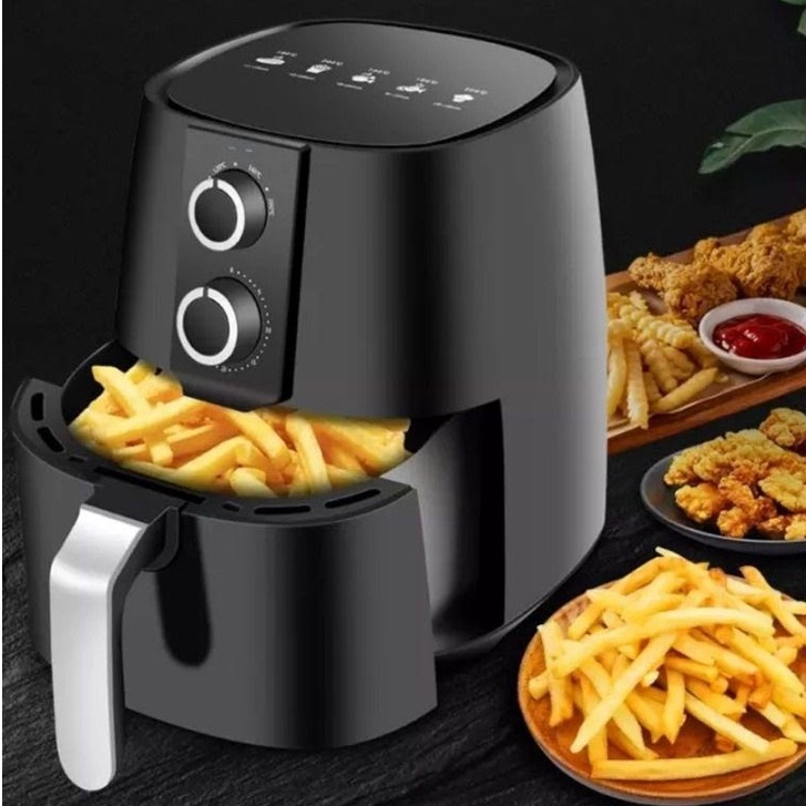 Nồi Chiên Không Dầu KAW, Nồi Chiên Đa Năng Công Suất Lớn 1500W 6L 7L 8L - Hàng chính hãng, Bảo Hành 12 Tháng