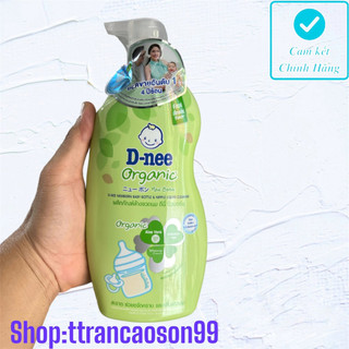 Nước rửa bình sữa em bé Dnee 620 mL- Thái Lan