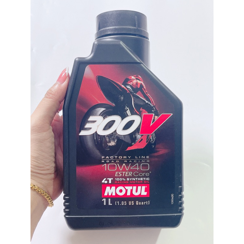 Nhớt MOTUL 300v 3tem Factory Line 4T SAE 10w40 100% SYNTHETIC