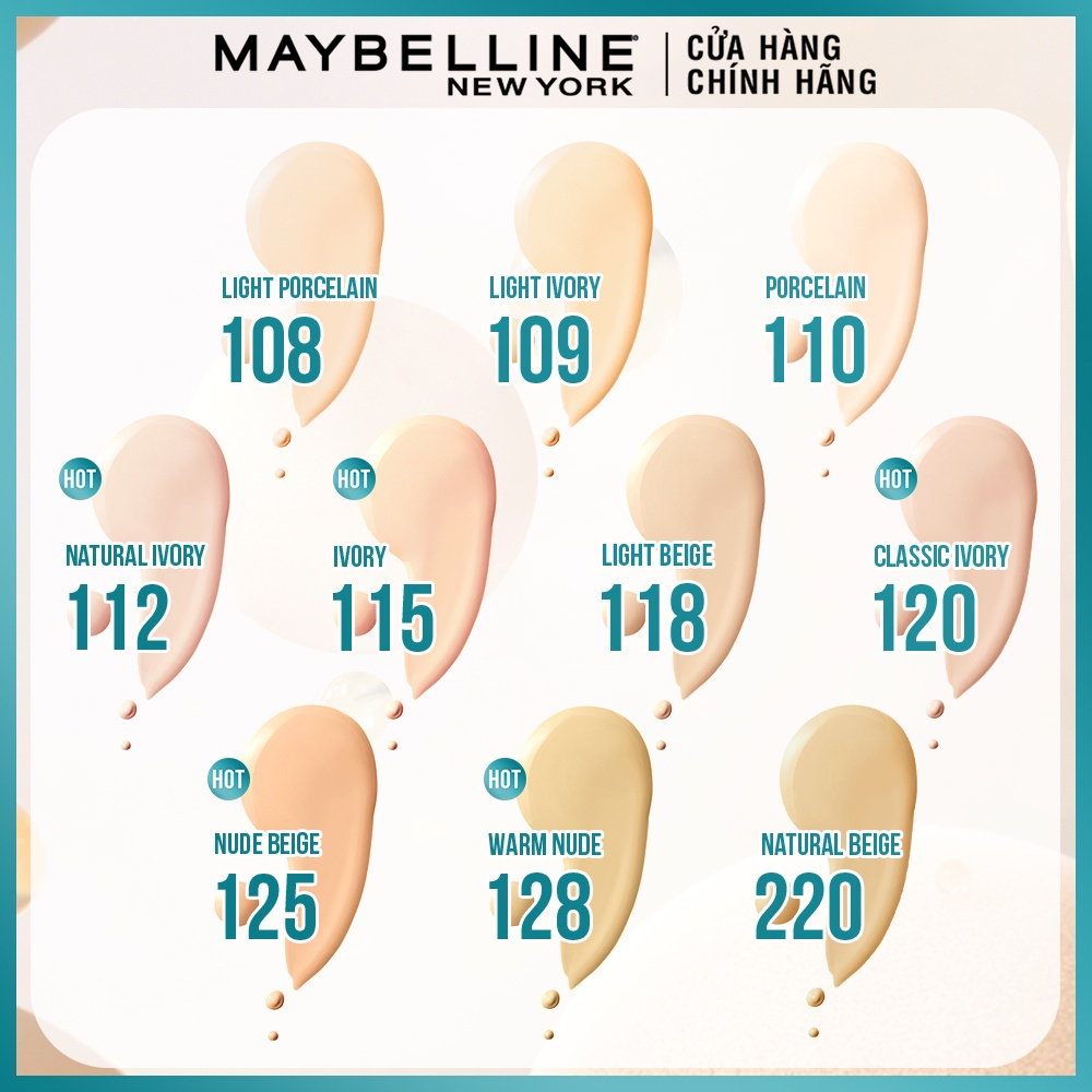 Kem Nền Maybelline Fit Me Matte + Poreless (30ml)