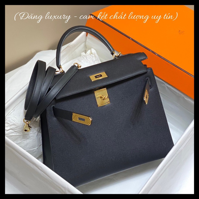 💎Túi KELLY SIEU CAP 28CM - Da bò Espom nhập khẩu chuẩn hãng