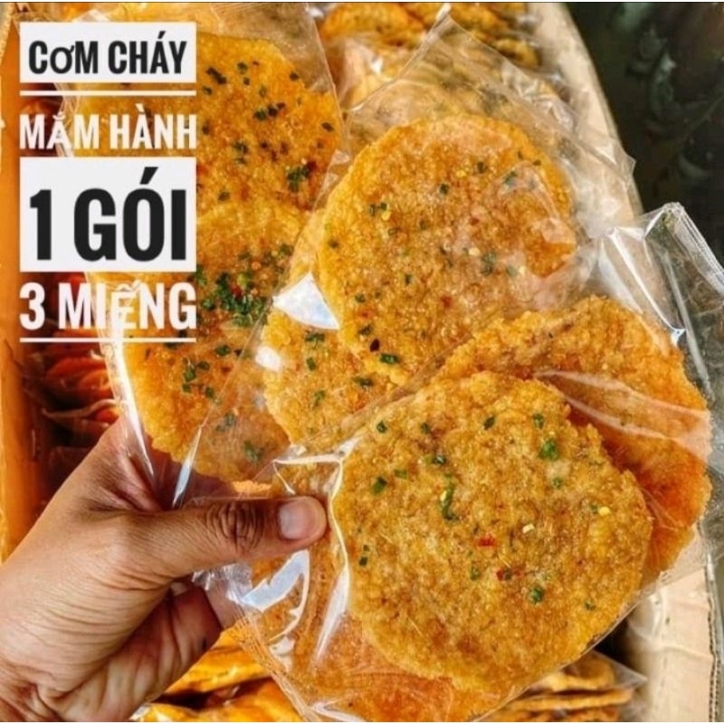 Combo 5~10 Gói Cơm Cháy Mắm Hành SIÊU NGON, SIÊU GIÒN