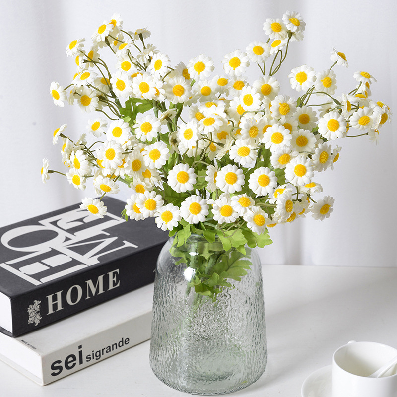 Hoa Cúc Họa Mi Xinh Xắn Đẹp Như Thật Trang Trí Nhà Cửa, Hoa Daisy Giả Siêu Xinh Đạo Cụ Chụp Ảnh Decor Nhà Hàng Sự Kiện