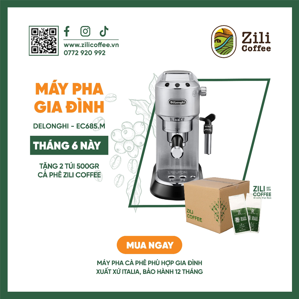 Máy Pha Cà Phê Delonghi EC685.M