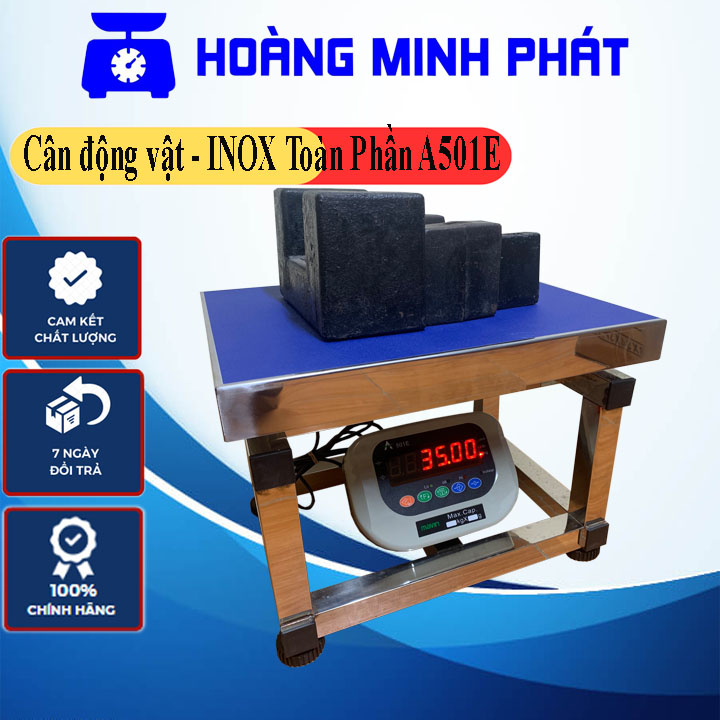 Cân ghế ngồi INOX Toàn Phần 60kg 100kg 150kg 200kg 300kg 500kg A501E YAOHUA (Taiwan) - CÂN ĐIỆN TỬ HÀ NỘI