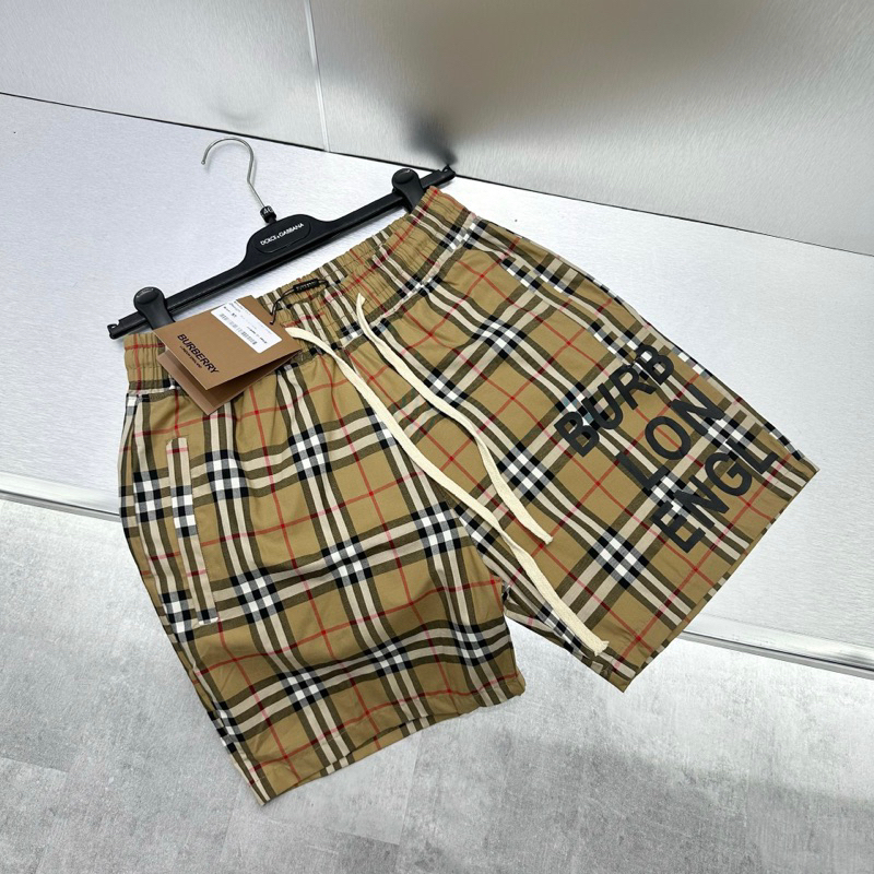 Quần Gió Nam BBR Hoạ Tiết Kẻ Sọc CaRo In Chữ . Quần Short Đi Biển Đi Chơi Dành Cho Các Boy Phố Cực Chất 2023