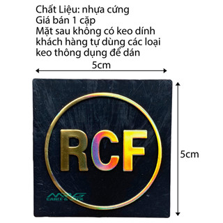 Tem Loa RCF, giá 1 cặp (2tem).