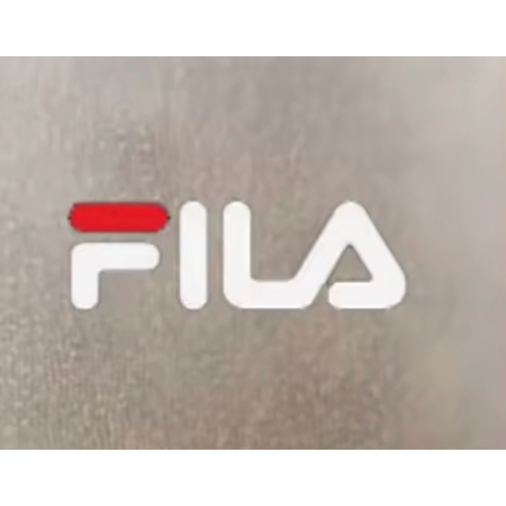 Sticker logo FILA công nghệ in pet chuyển nhiệt- ủi trực tiếp lên vải, áo rất đẹp - 8cm