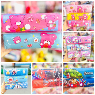 Bóp viết simili mẫu công chúa, kitty, doraemon, gấu dâu, siêu anh hùng cute