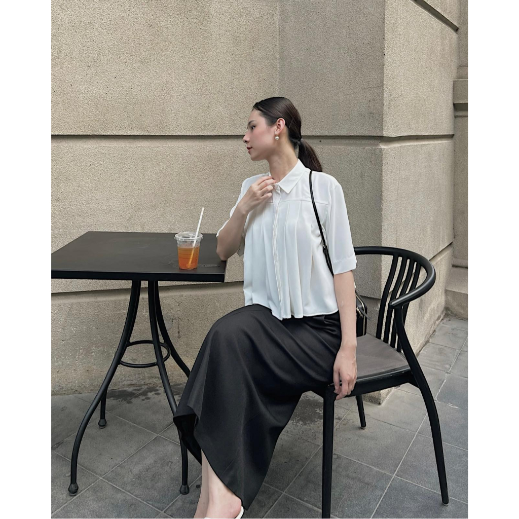 Chân váy nữ dài Linda Midi Skirt - Meemdy