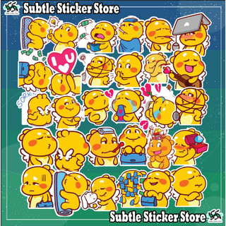 Set 10/15/20/30 Sticker Chú ong QooBee dễ thương hình dán trang trí điện thoại, laptop, vali, mũ bảo hiểm...siêu đẹp
