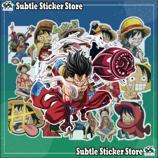 [One Piece] - Set 10/15 Sticker Monkey D.Luffy / Luffy - băng hải tặc mũ rơm anime One Piece/OP dán trang trí siêu đẹp