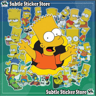 [Gia đình Simpsons] - Set 10/15/20/30  Sticker The Simpsons - phim hoạt hình Gia đình Simpsons  dán trang trí siêu đẹp