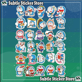 - Set 10/15/20/30 Sticker chú mèo máy Doraemon - phim hoạt hình Doremon/Doraemon dán trang trí siêu đẹp
