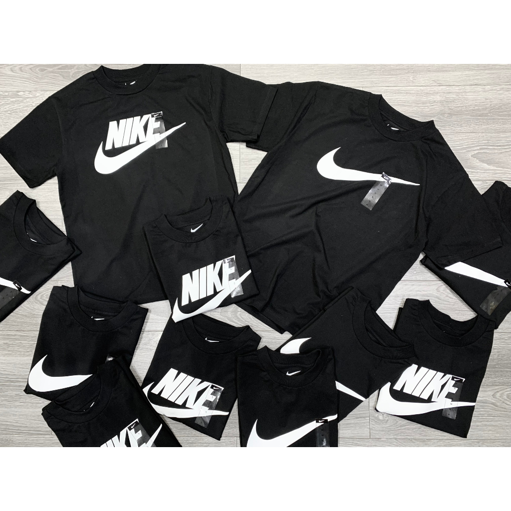 Áo thun Ni.ce Đen 100% cotton 2c  2023