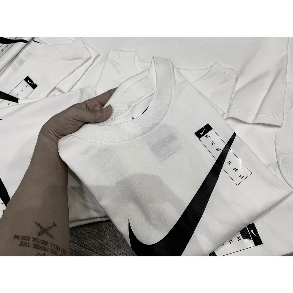 Áo thun Ni.ce Trắng 100% cotton 2c  2023