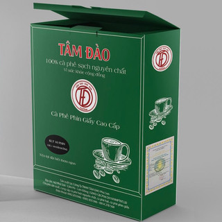 Cà phê phin giấy cao cấp, dạng túi lọc - 10 phin