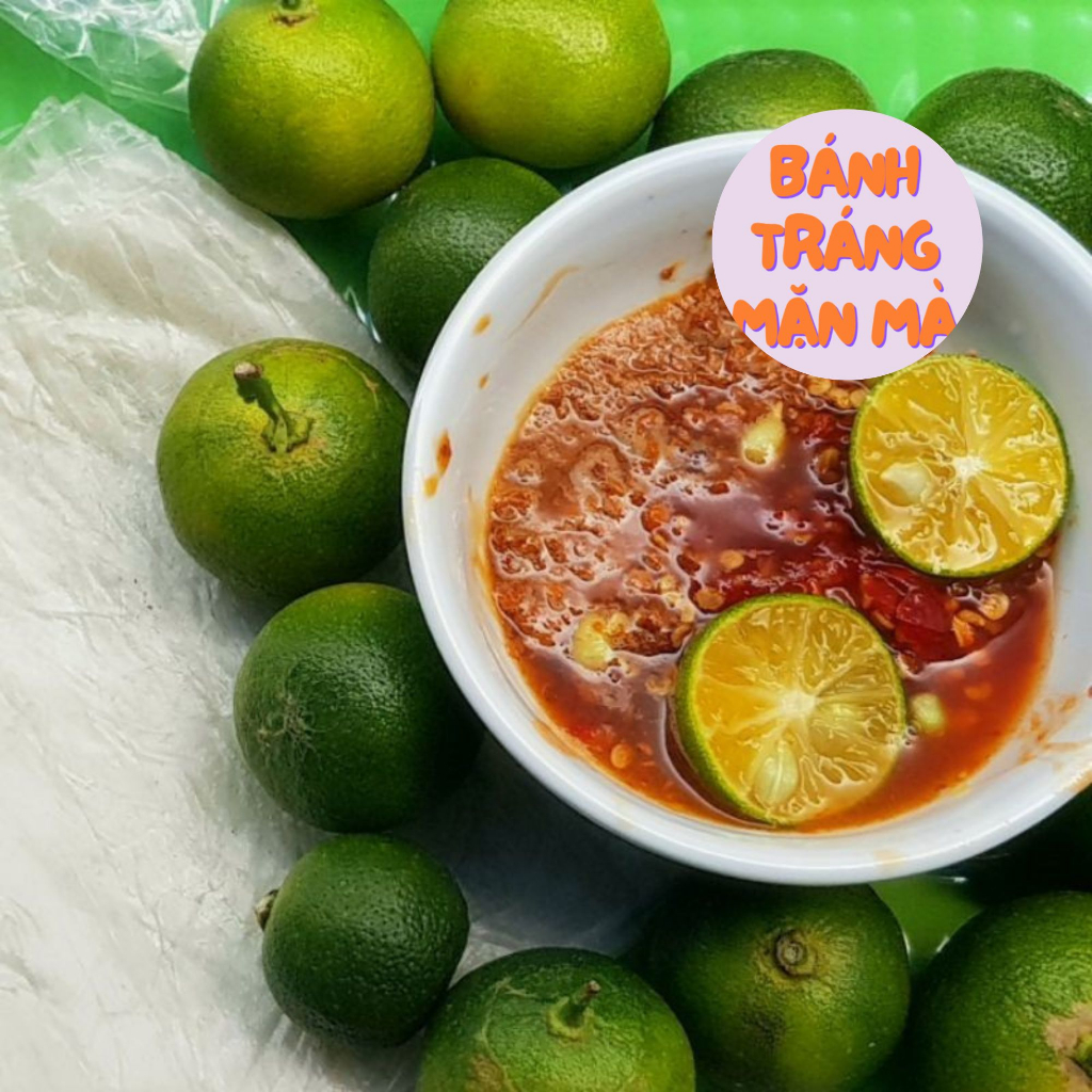 Bánh Tráng Dẻo Phơi Sương Ngũ Vị Ớt Xanh Sate Tắc Muối Tây Ninh Túi Zip Kèm Đũa Tiện Lợi