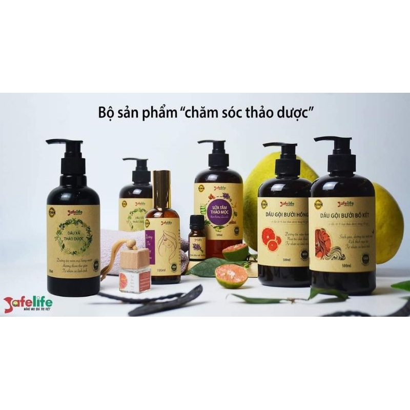 Dầu gội thảo dược Safelife 500ml