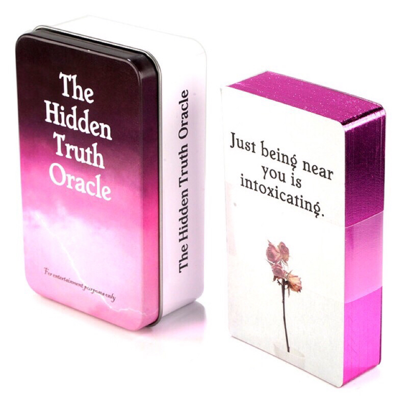 [SALE] Bộ bài tarot hộp thiếc THE HIDDEN TRUTH ORACLE