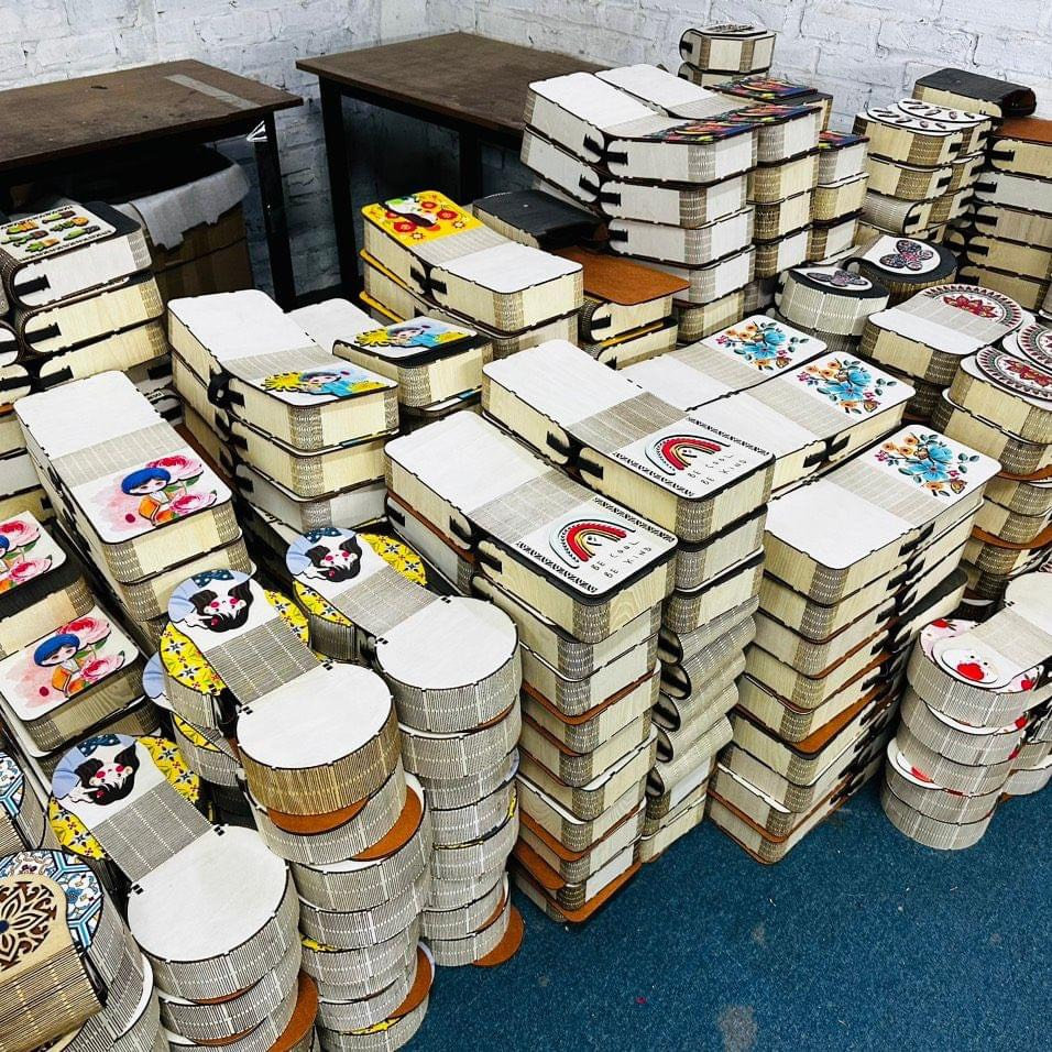 Túi xách gỗ handmade phong cách Boho Vintage độc đáo