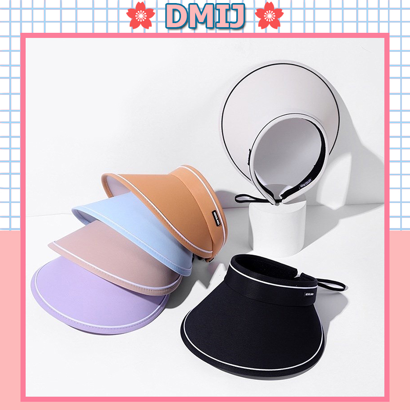 Mũ lưỡi chai hở chóp chống nắng phong cách Hàn Quốc nhiều màu