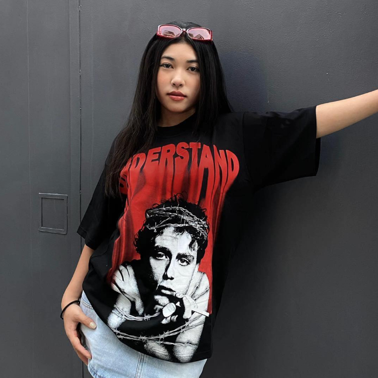 Áo thun Understand GenT - Tee unisex nam nữ form rộng, tay lỡ, cổ tròn màu đen vải thun 100% cotton