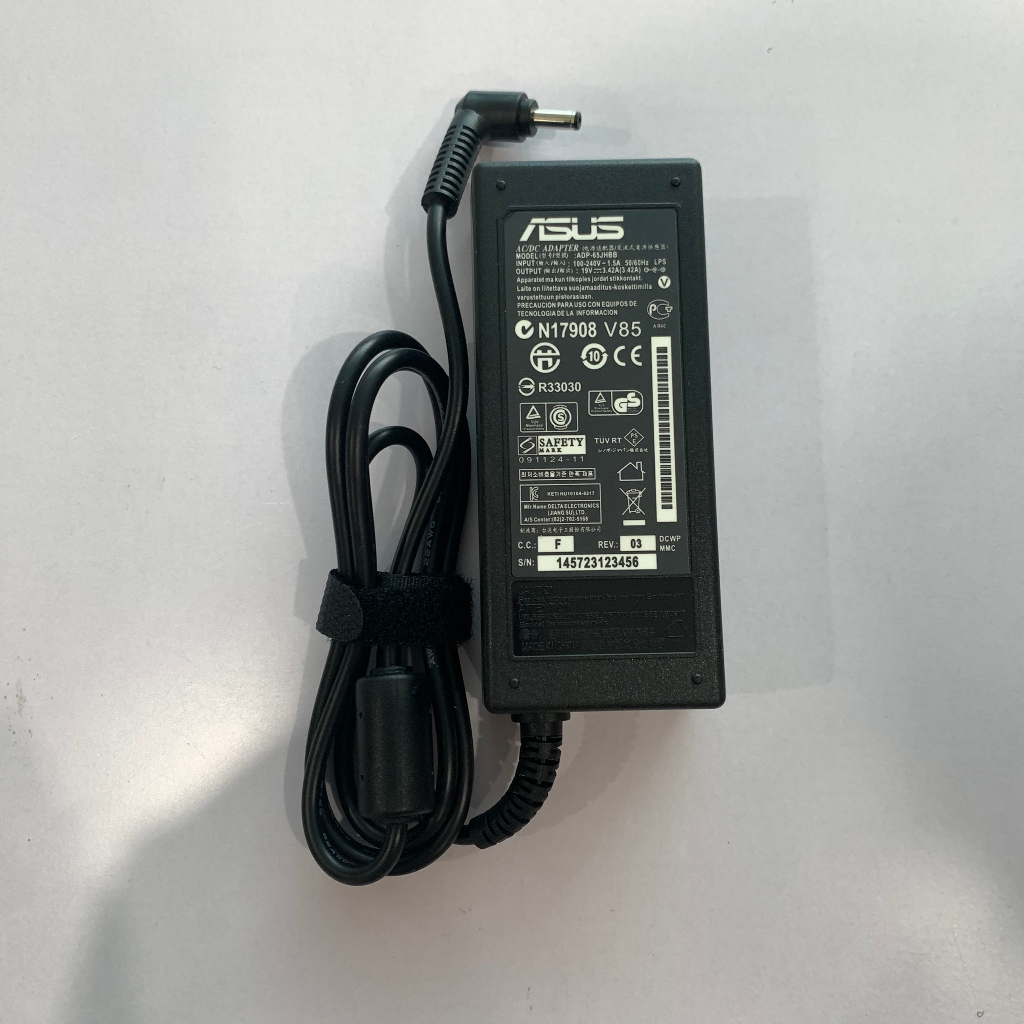 Sạc Máy Tính Laptop3T ASUS 19V3.42A 65W Chân cắm nhỏ 4.0mm*1.35mm Loại Tốt Chính Hãng bảo hành 12 tháng
