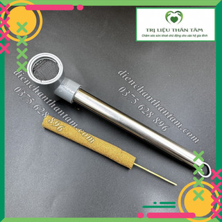 Dụng cụ Ống hơ ngải cứu đơn hơ cả ngải trung, ngải đại Tự Hơ An Toàn có Lưới  bảo vệ