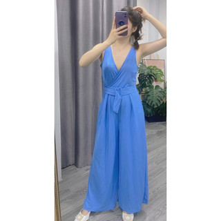 Jumpsuit kiểu đắp chéo