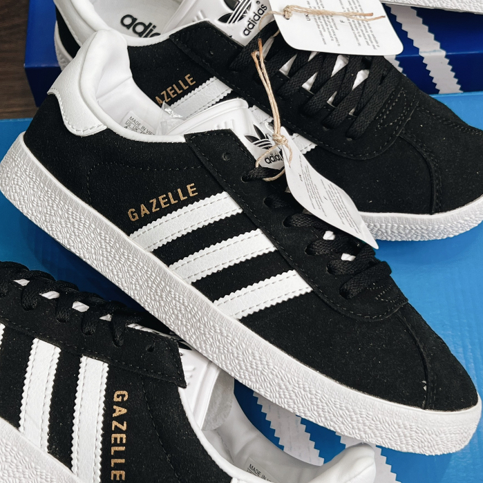 Giày Adida.s Original Gazelle Black White Lai Au