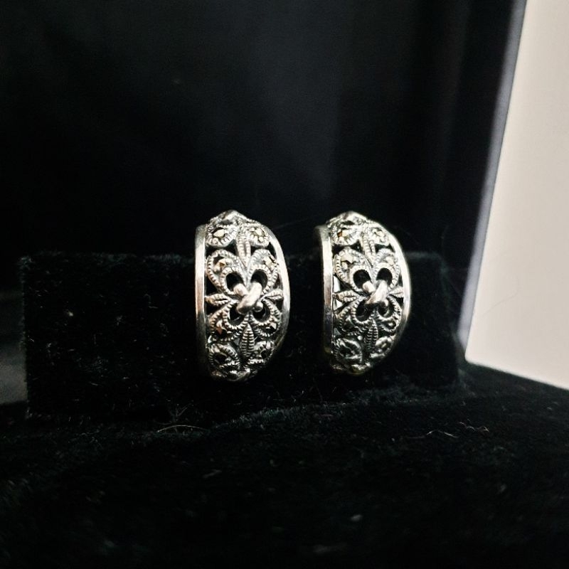 Bông tai bạc 925 kẹp si Nhật