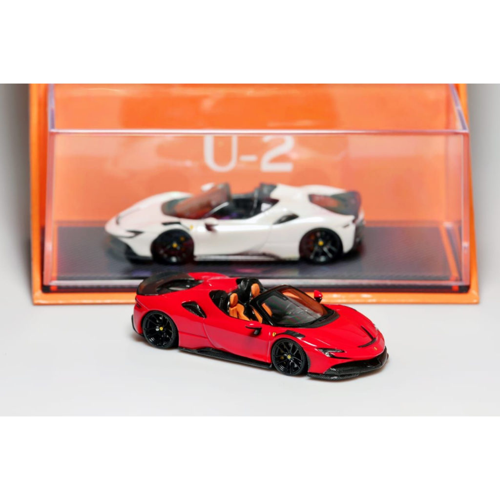 Mô hình ô tô Ferrari SF90 Novitec spider 1/64 U2