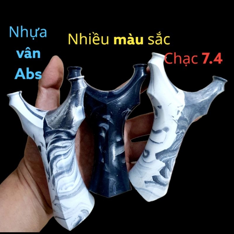 ná nhựa cao su vân abs chạc 7.4 màu ngẫu nhiên 2024