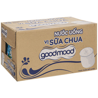 Thùng 24 chai nước uống vị sữa chua Goodmood 455ml