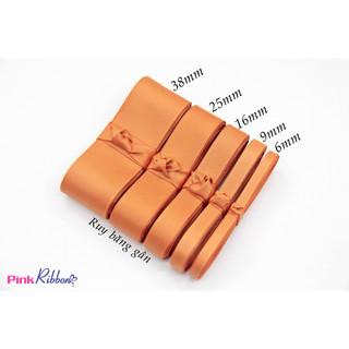 (SET 5M) RUY BĂNG GÂN link 5/9  làm phụ kiện tóc, nơ bờm kẹp tóc, trang trí DIY, decor, gói hoa, phụ kiện may mặc