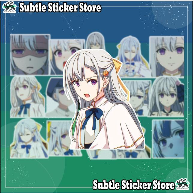 -Set 10/15 Sticker Euphilia Magenta/Euphie - Anime Tensei Oujo toTensaiReijounoMahouKakumeid