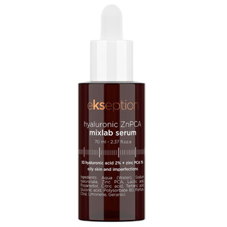 Serum giảm mụn kiểm soát nhờn ekseption hyaluronic znpca mixlab serum 75ml
