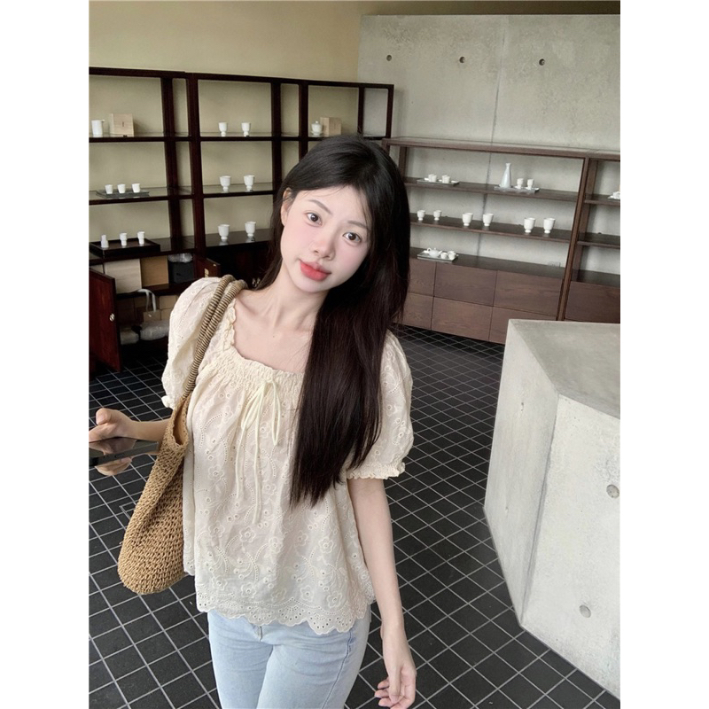 Áo thô boi hoạ tiết hoa