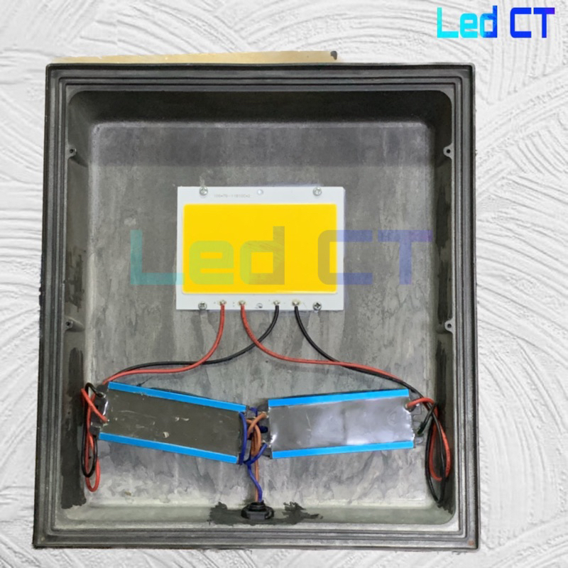Chip LED 100W COB Trắng, Vàng  DC24-36V