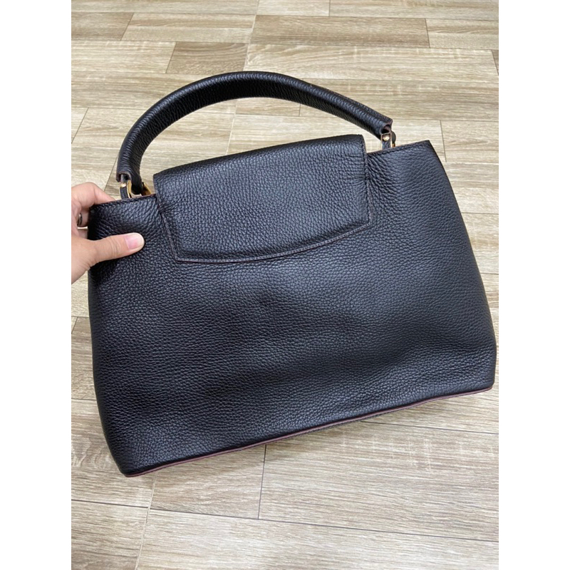Túi si da thật hiệu LV Capucines 35