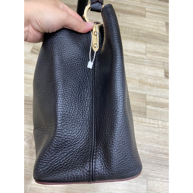 Túi si da thật hiệu LV Capucines 35