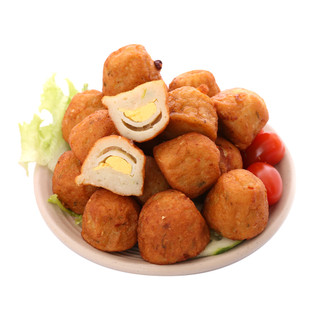 Chả cá trứng cút