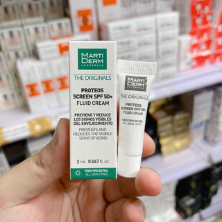 Kem chống nắng minisize Martiderm 2ml hàng High End dùng thử