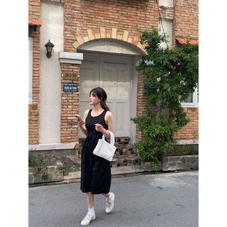 Đầm đen nơ lưng DD224