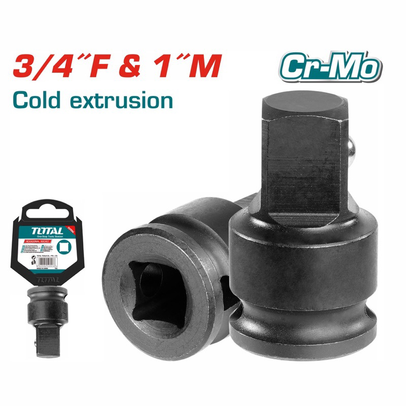 Đầu tuýt chuyển đổi 3/4 inch sang 1 inch thép đen TOTAL THIA3401