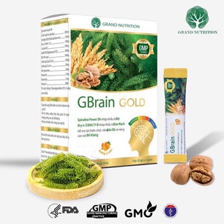 Cốm trí não g brain gold hộp 30gói
