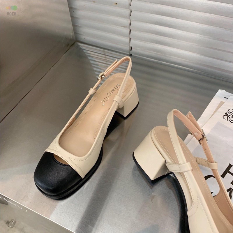 GIÀY BÍT MŨI HỞ GÓT