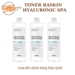 Toner BAD SKIN badskin HYALURONIC SPA TONER siêu cấp nước